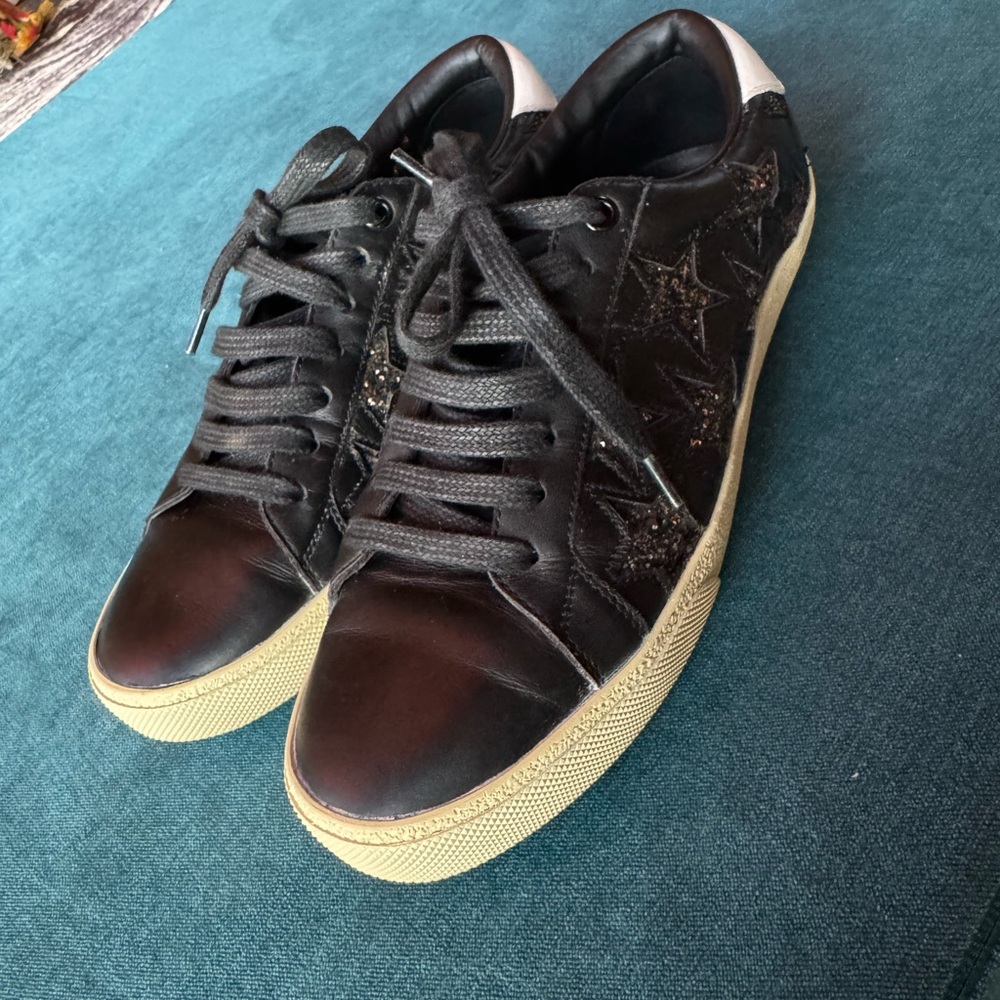 Saint Laurent court sneakers stars, size 38